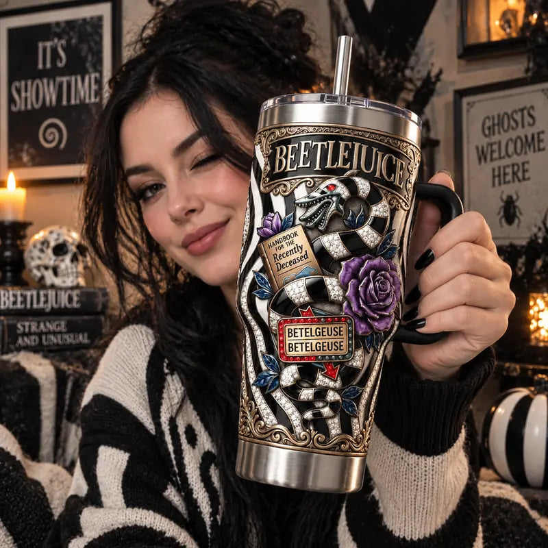 Beetlejuice Tumbler 40oz – view 2