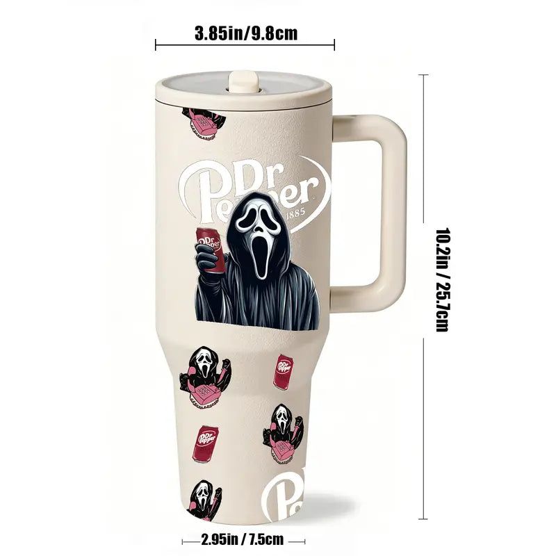 40oz Scream Soda Theme – Screaming Soda - White