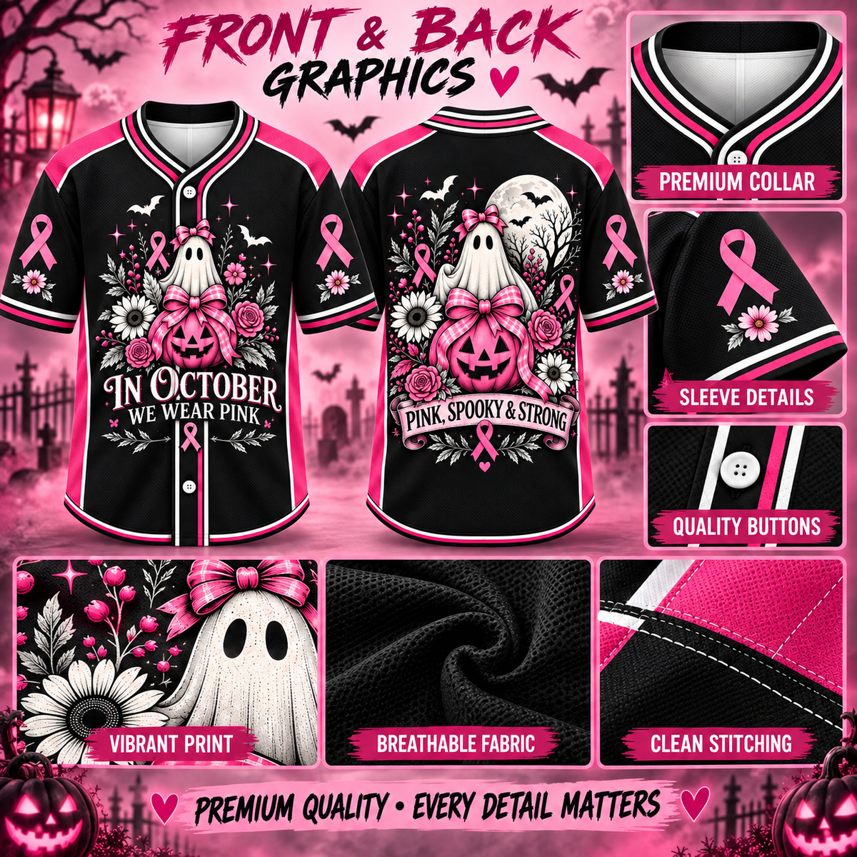 Pink Horror Jersey Collection – view 10