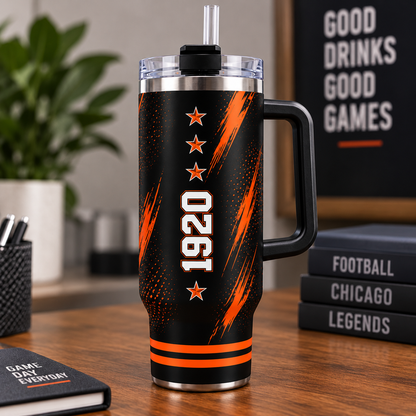 Chicago Football 1920 40oz Tumbler – view 3