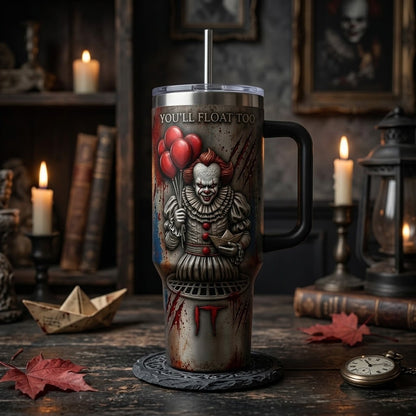 Pennywise IT Horror Movie 40oz Tumbler