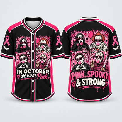 Pink Horror Jersey Collection – Pink Spooky Squad
