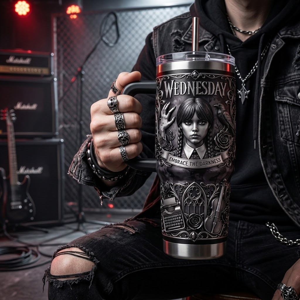 Wednesday Tumbler 40oz – view 2