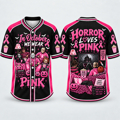 Pink Horror Jersey Collection – Horror Loves Pink