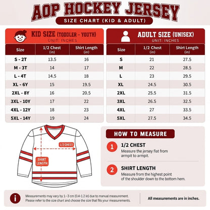 Kids Hockey Inspired Jersey – Black V-Neck Long Sleeve Hockey Shirt, Youth Hockey Fan Pullover, Ice Hockey Gift for Boys & Girls