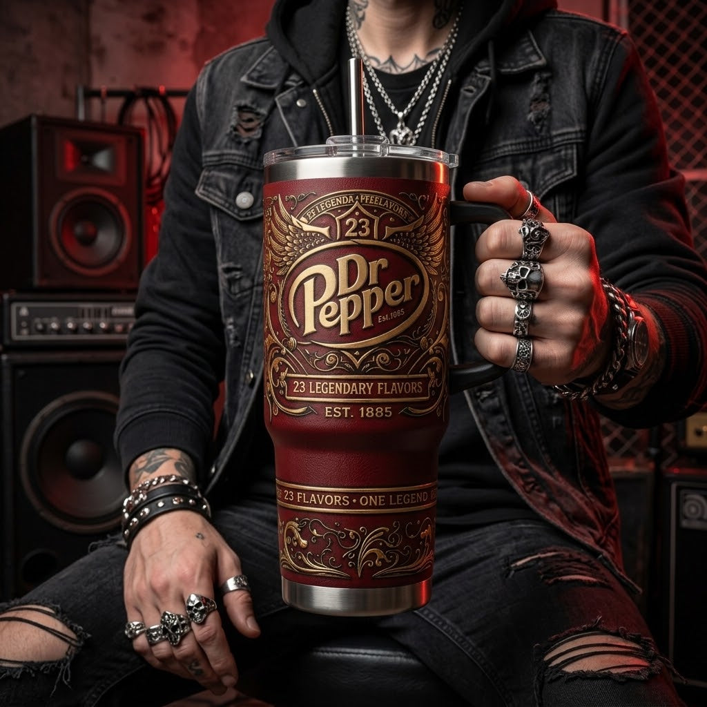 DrPepper 141st Anniversary 1885–2026 V2 40oz – view 2