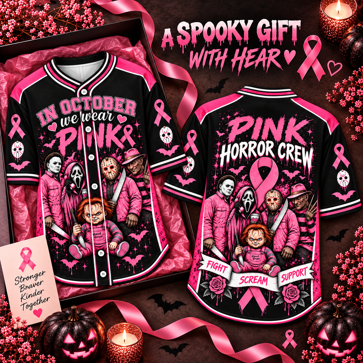 Pink Horror Jersey Collection – view 12