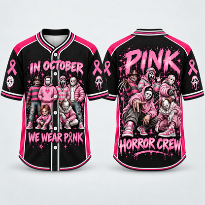 Pink Horror Jersey Collection – Pink Slasher Crew