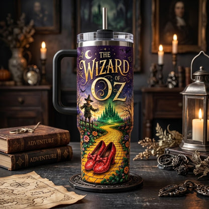Wizard of Oz Tumbler Purple 40oz