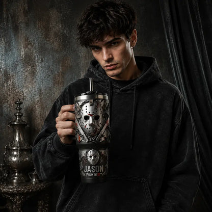 Jason Voorhees Tumbler 40oz – view 2