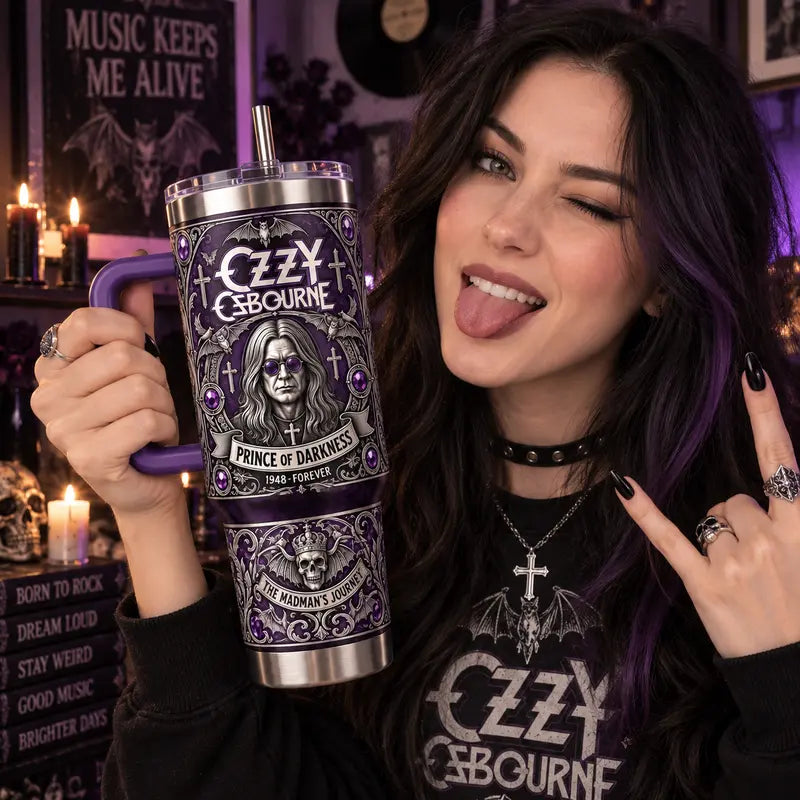Ozzy Osbourne Tumbler 40oz – view 2