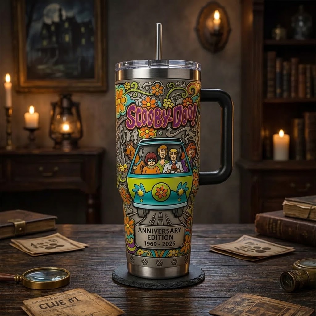 Scooby-Doo 57th Anniversary 1969–2026 40oz Tumbler