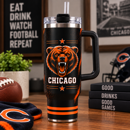 Chicago Football 1920 40oz Tumbler – view 2