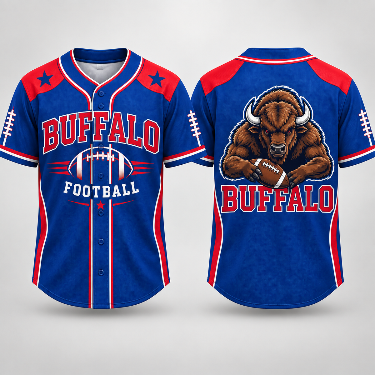 Game Day City Football Jersey – Buffalo