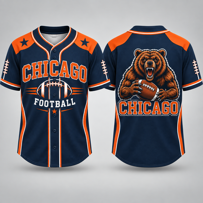 Game Day City Football Jersey – Chicago