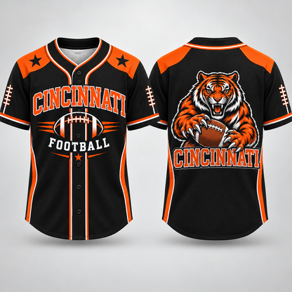 Game Day City Football Jersey – Cincinnati