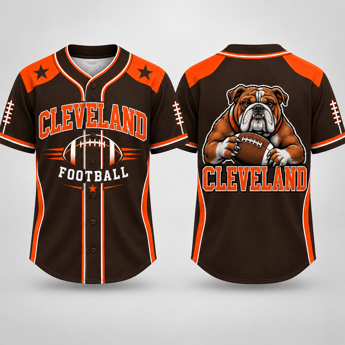 Game Day City Football Jersey – Cleveland