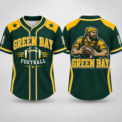 Game Day City Football Jersey – Green Bay