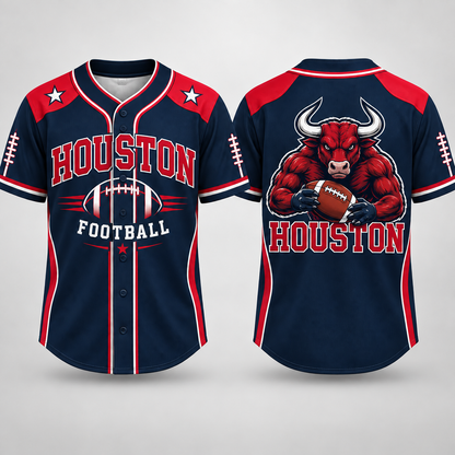 Game Day City Football Jersey – Houston