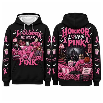 Pink Horror October Hoodie – Style 8