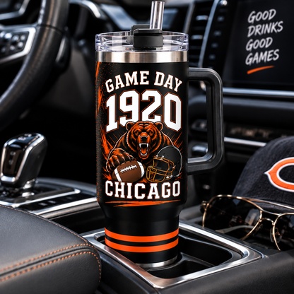 Chicago Football 1920 40oz Tumbler – view 4