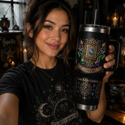 Hocus Pocus Come Little Children Tumbler 40oz – view 2