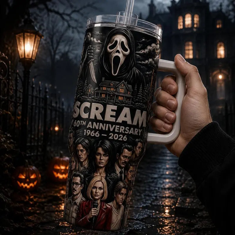 Ghostface Scream 40oz Tumbler – view 2