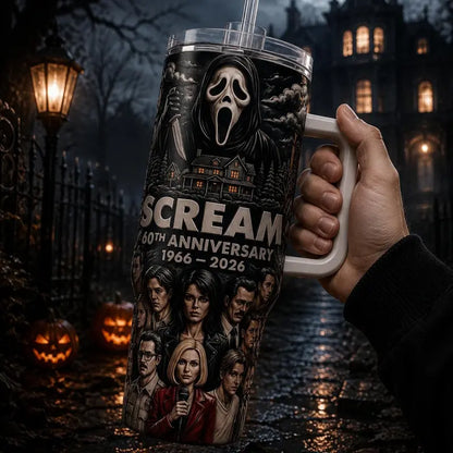 Ghostface Scream 40oz Tumbler – view 2