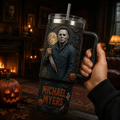 Michael Myers Halloween 40oz Tumbler – view 2