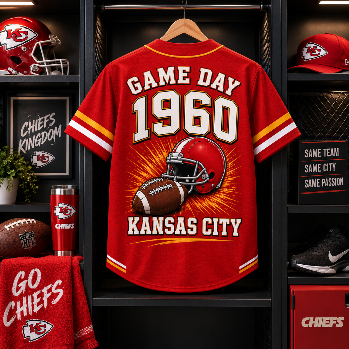 Kansas City Game Day 1960 Baseball Jersey – view 5