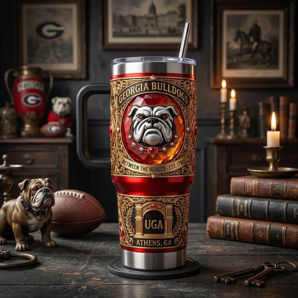 Georgia Bulldogs Tumbler 40oz