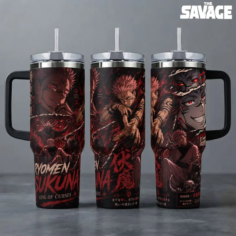 Jujutsu Kaisen Sukuna King of Curses Tumbler – view 3
