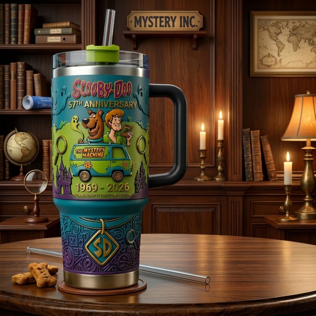 Scoobii-Dooo 57th Anniversary 1969–2026 40oz V3 Tumbler