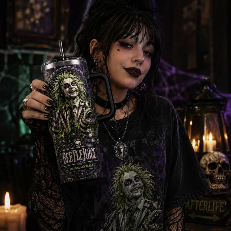 Beetlejuice Tumbler 40oz – view 2