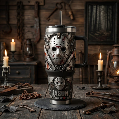 Jason Voorhees Tumbler 40oz