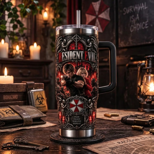 Resident Evil Tumbler 40oz