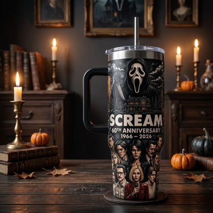 Ghostface Scream 40oz Tumbler