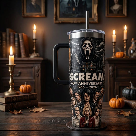 Ghostface Scream 40oz Tumbler