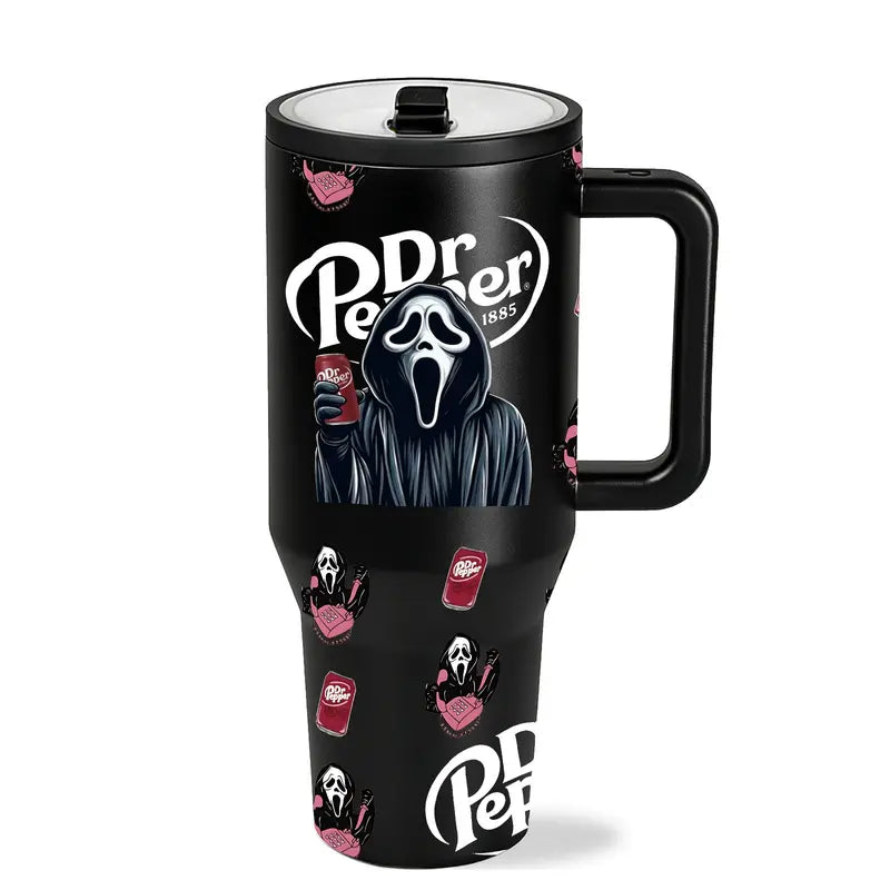 40oz Scream Soda Theme – Screaming Soda - Black