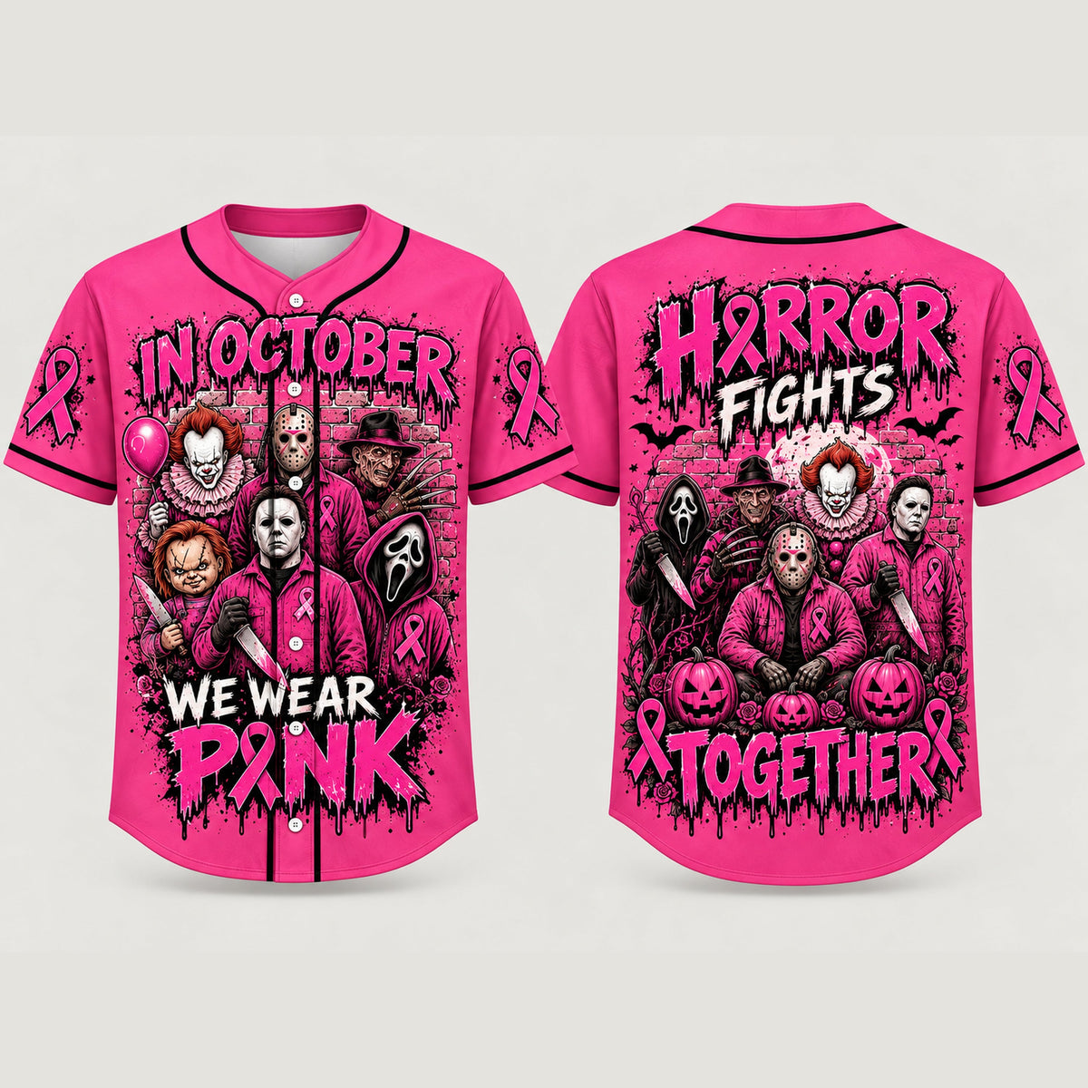 Pink Horror October Jersey – Style 1