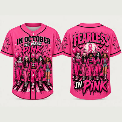 Pink Horror October Jersey – Style 3