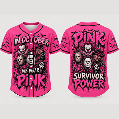 Pink Horror October Jersey – Style 4