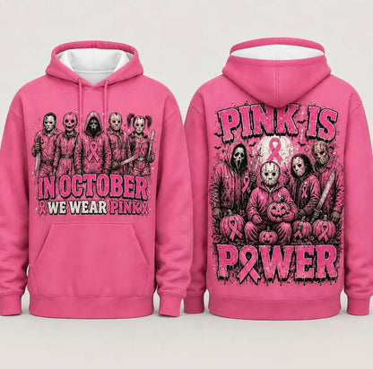 Pink Horror October Hoodie – Style 1