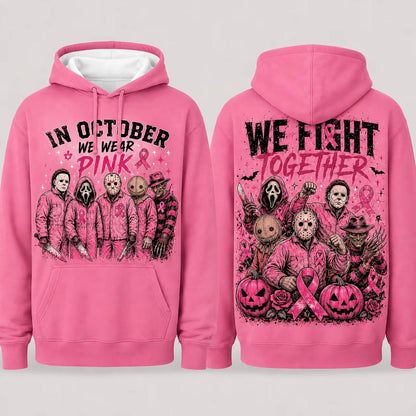 Pink Horror October Hoodie – Style 3