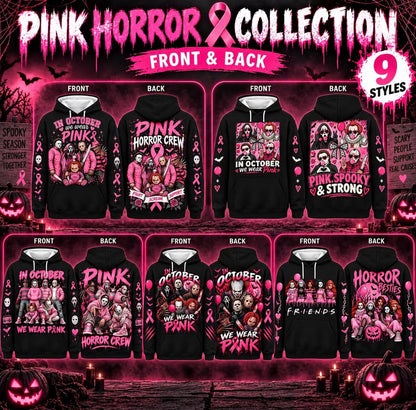 Pink Horror October Hoodie – view 3
