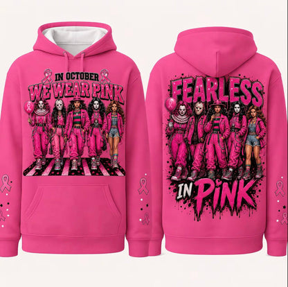 Pink Horror October Hoodie – Style 2