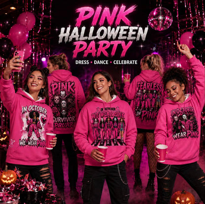 Pink Horror October Hoodie – view 4