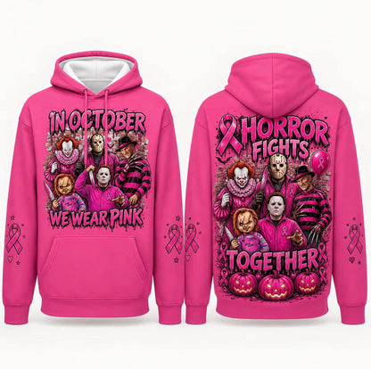 Pink Horror October Hoodie – Style 6