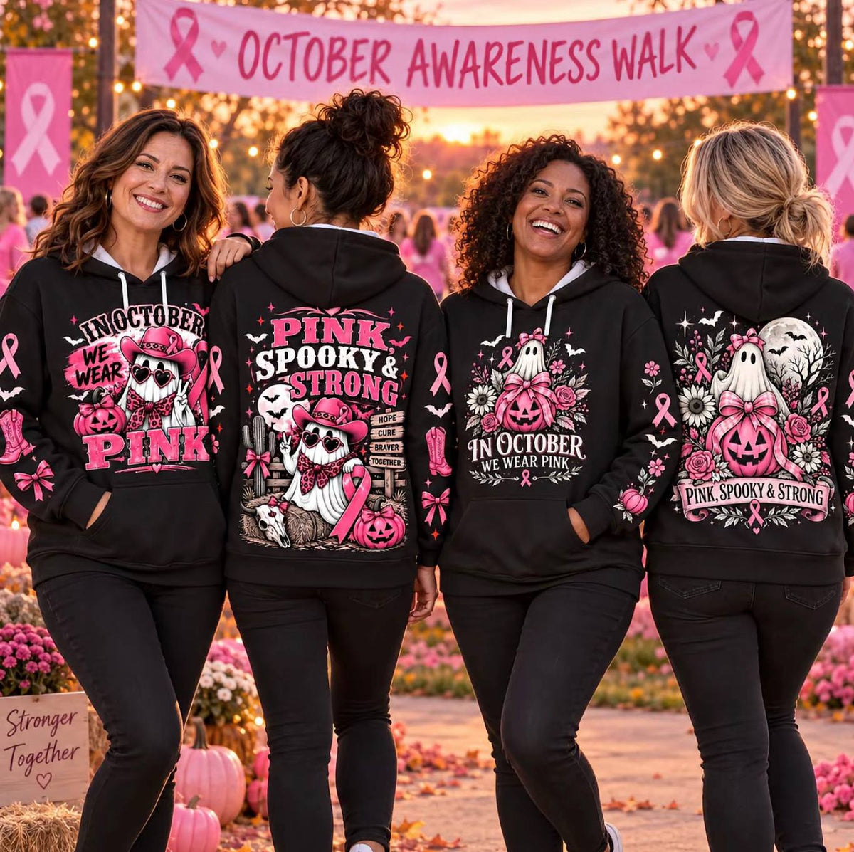 Pink Horror October Hoodie – view 14