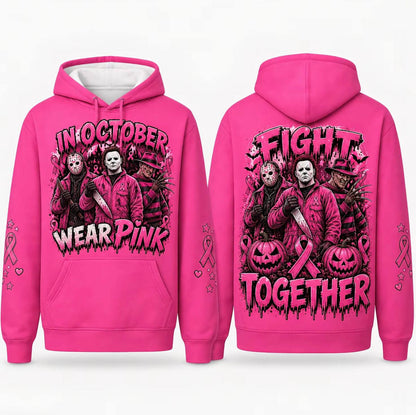 Pink Horror October Hoodie – Style 7